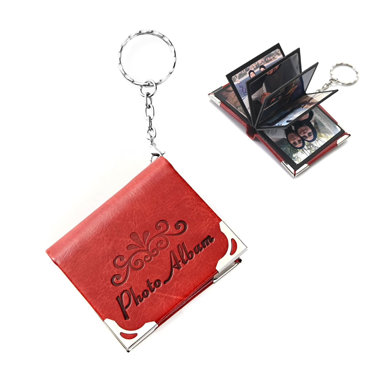 Custom Retro Photo Keychain – 5/10 Pic Album