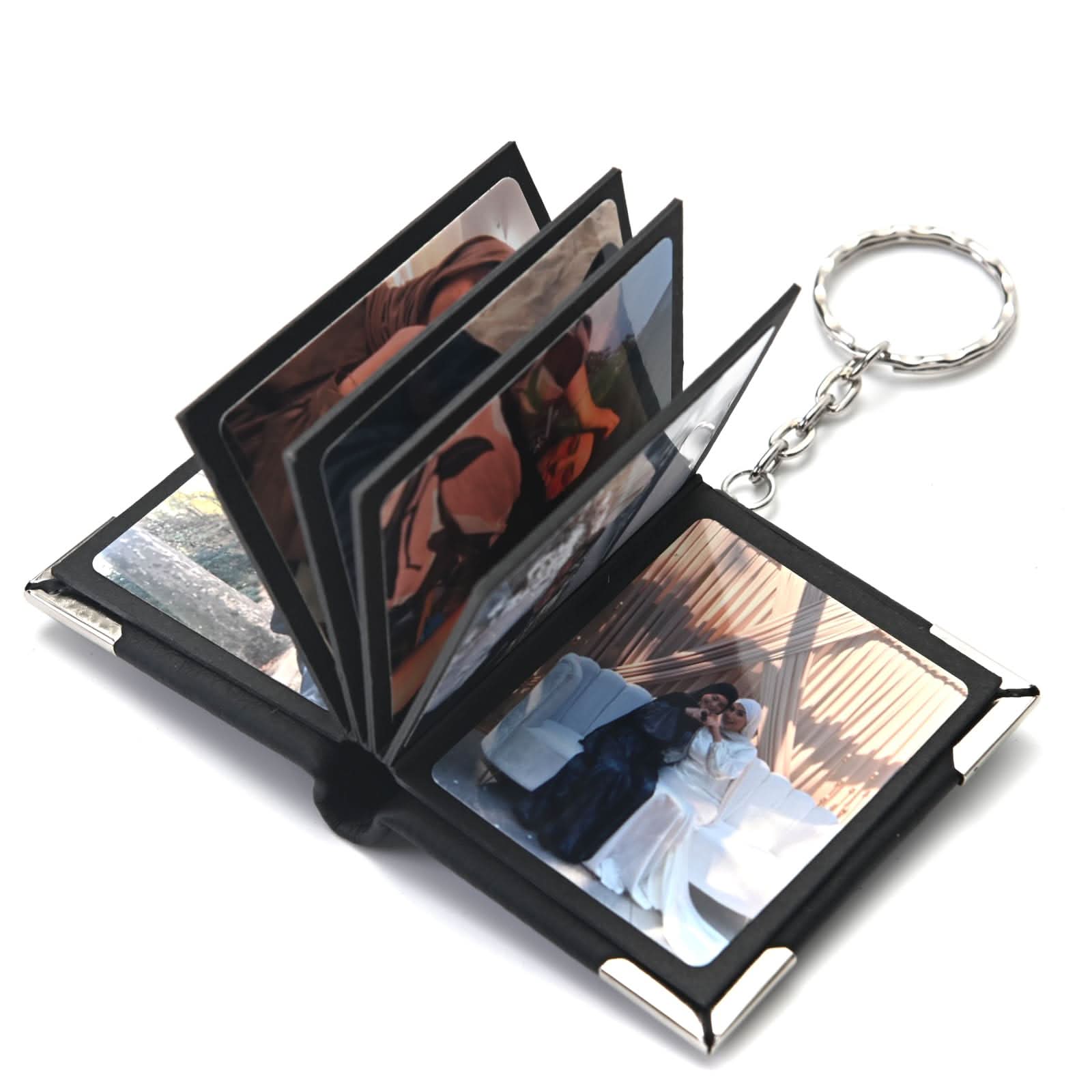 Custom Retro Photo Keychain – 5/10 Pic Album