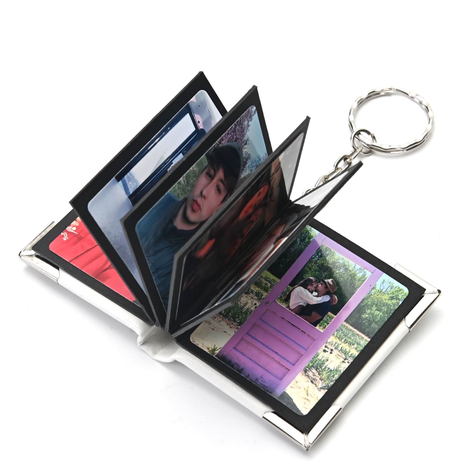 Custom Retro Photo Keychain – 5/10 Pic Album