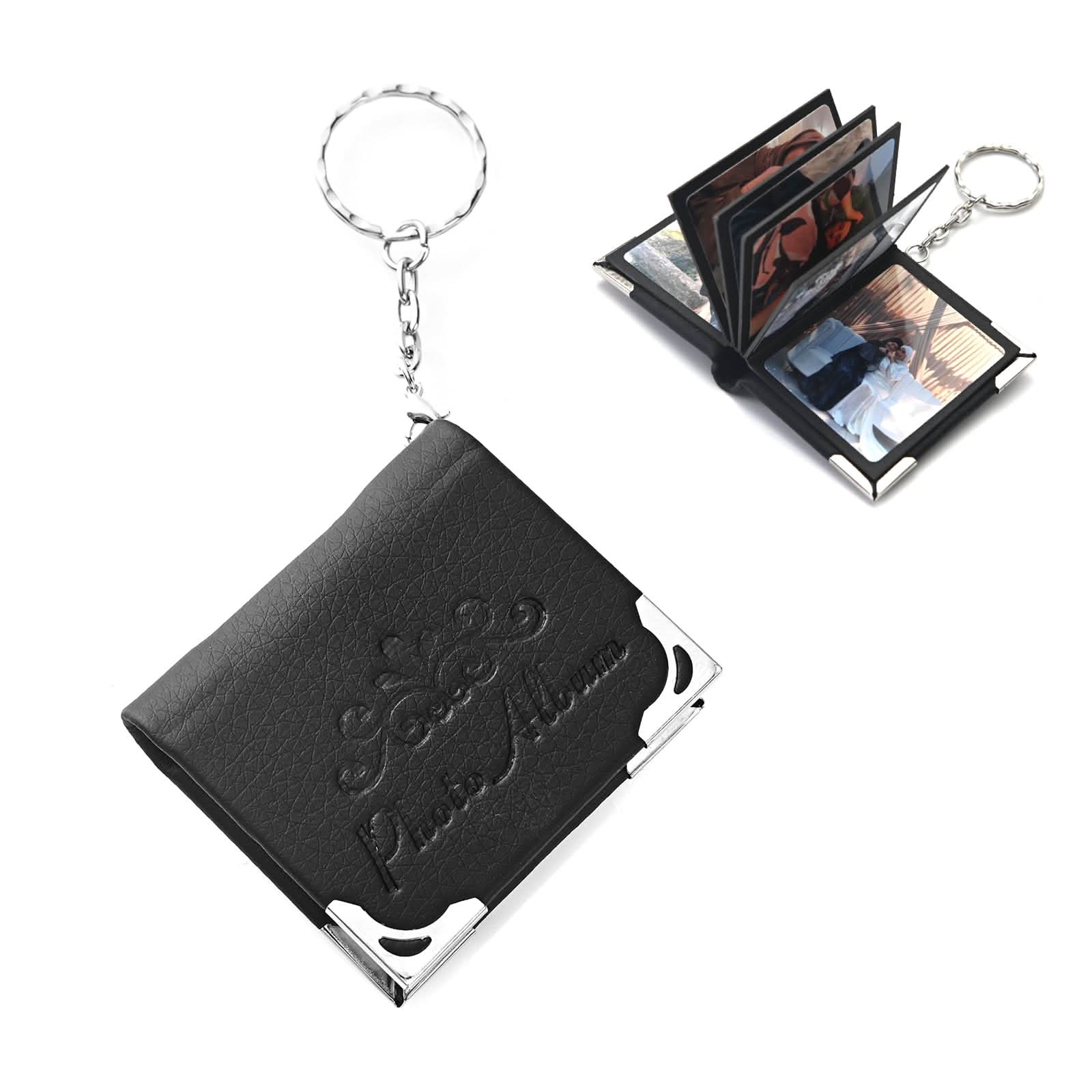 Custom Retro Photo Keychain – 5/10 Pic Album