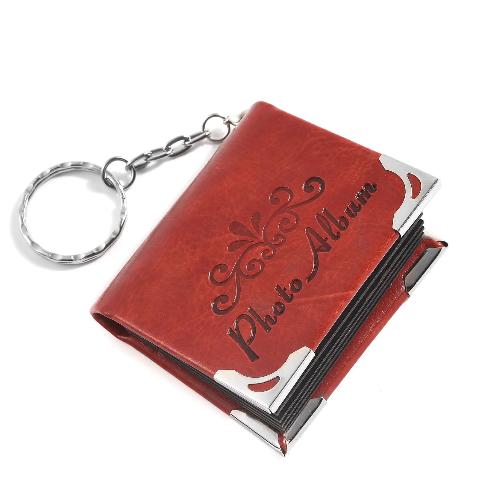 Custom Retro Photo Keychain – 5/10 Pic Album