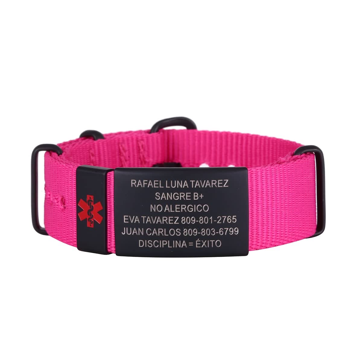 Personalized Engraved Medical Alert Bracelet – Unisex