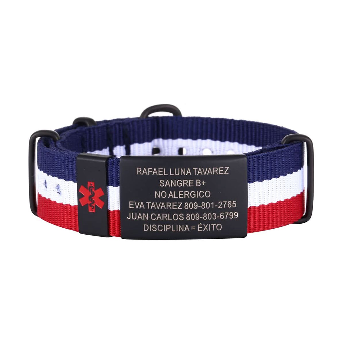 Personalized Engraved Medical Alert Bracelet – Unisex