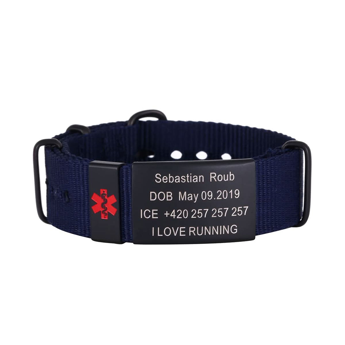 Personalized Engraved Medical Alert Bracelet – Unisex