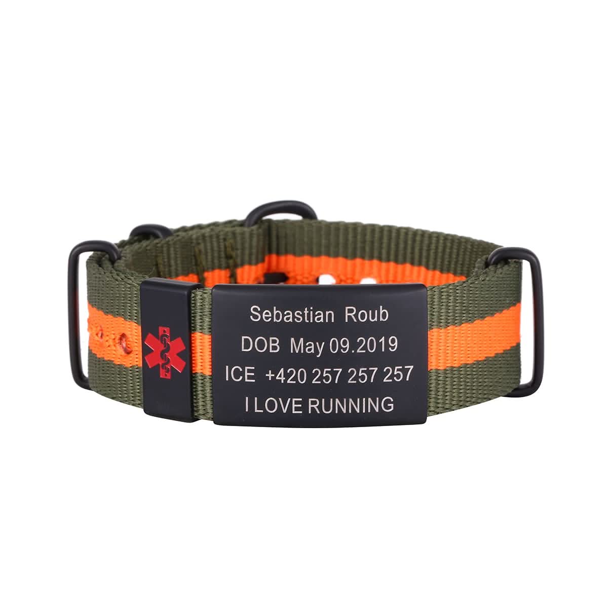 Personalized Engraved Medical Alert Bracelet – Unisex