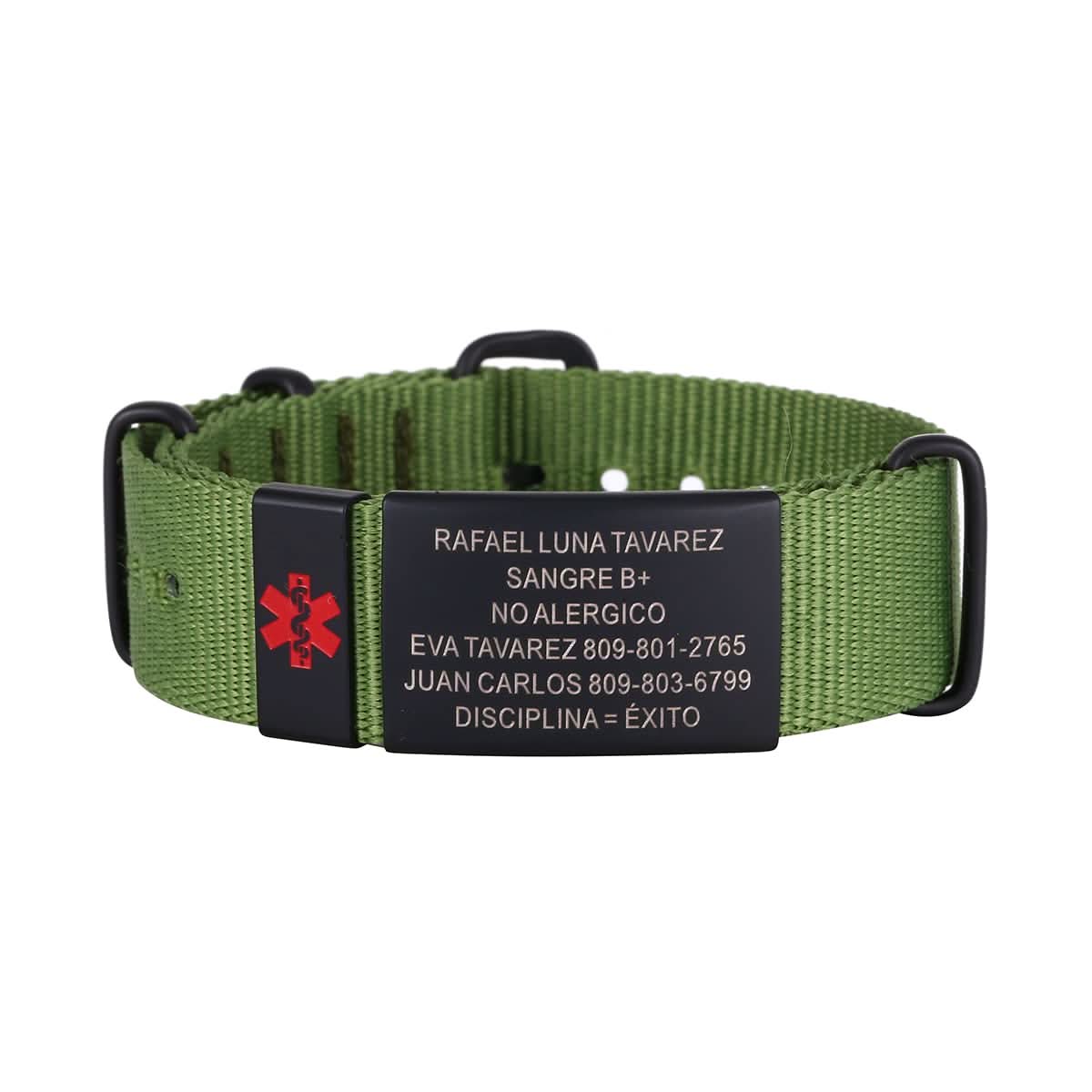 Personalized Engraved Medical Alert Bracelet – Unisex