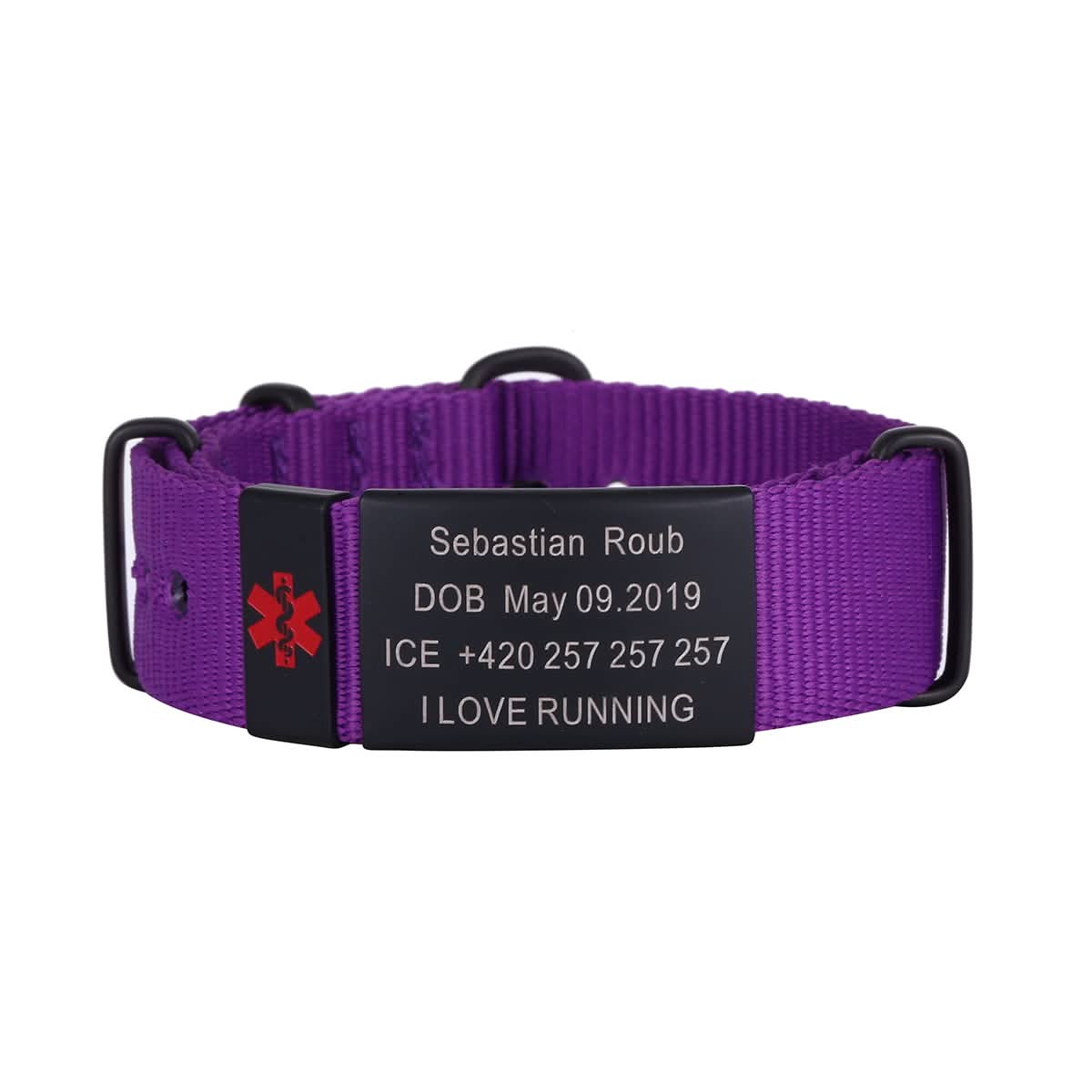 Personalized Engraved Medical Alert Bracelet – Unisex