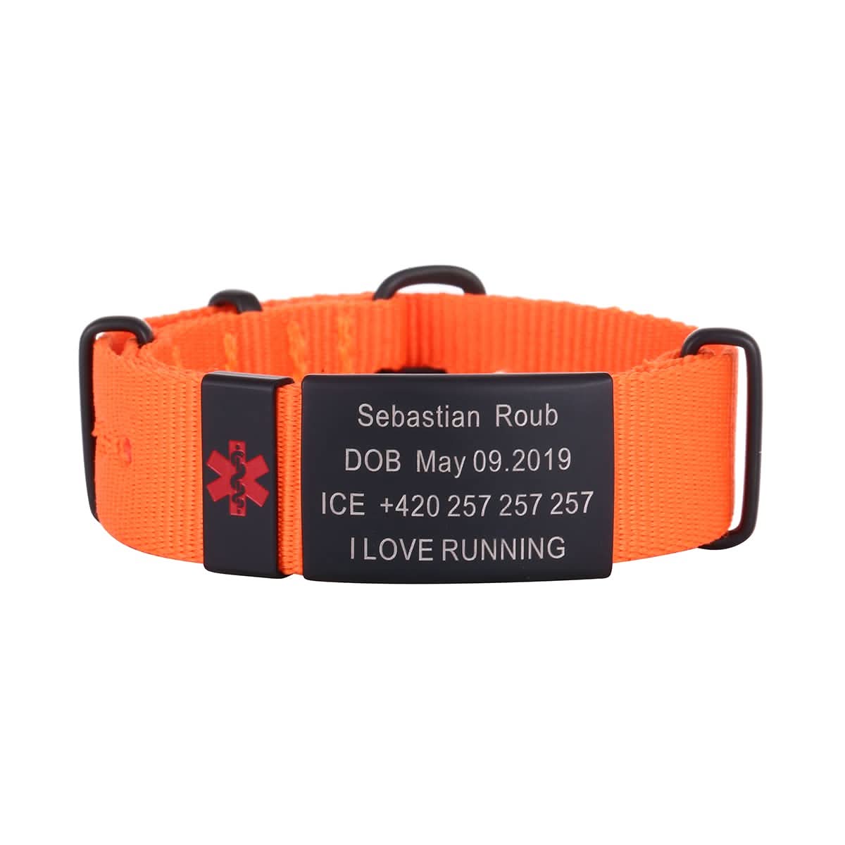 Personalized Engraved Medical Alert Bracelet – Unisex