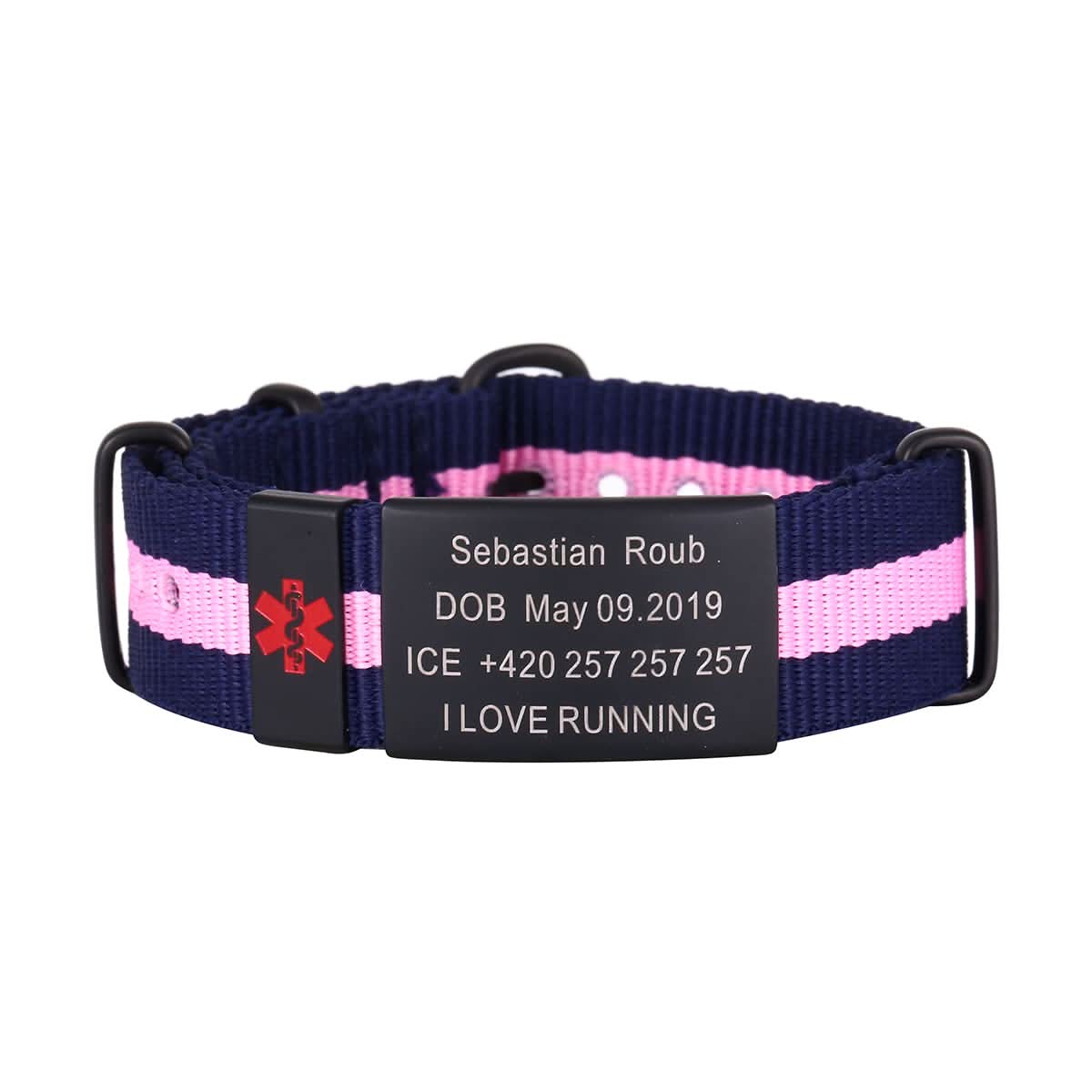 Personalized Engraved Medical Alert Bracelet – Unisex