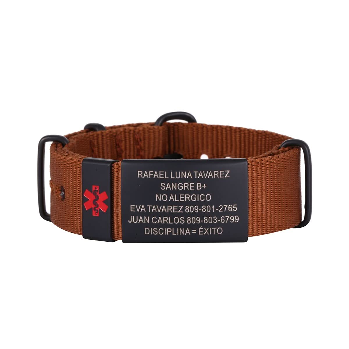 Personalized Engraved Medical Alert Bracelet – Unisex