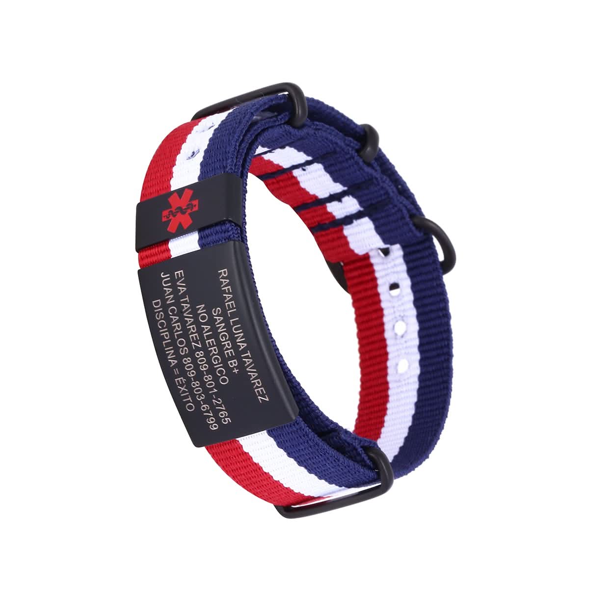 Personalized Engraved Medical Alert Bracelet – Unisex