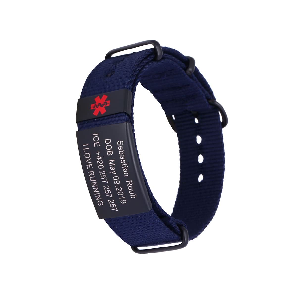 Personalized Engraved Medical Alert Bracelet – Unisex