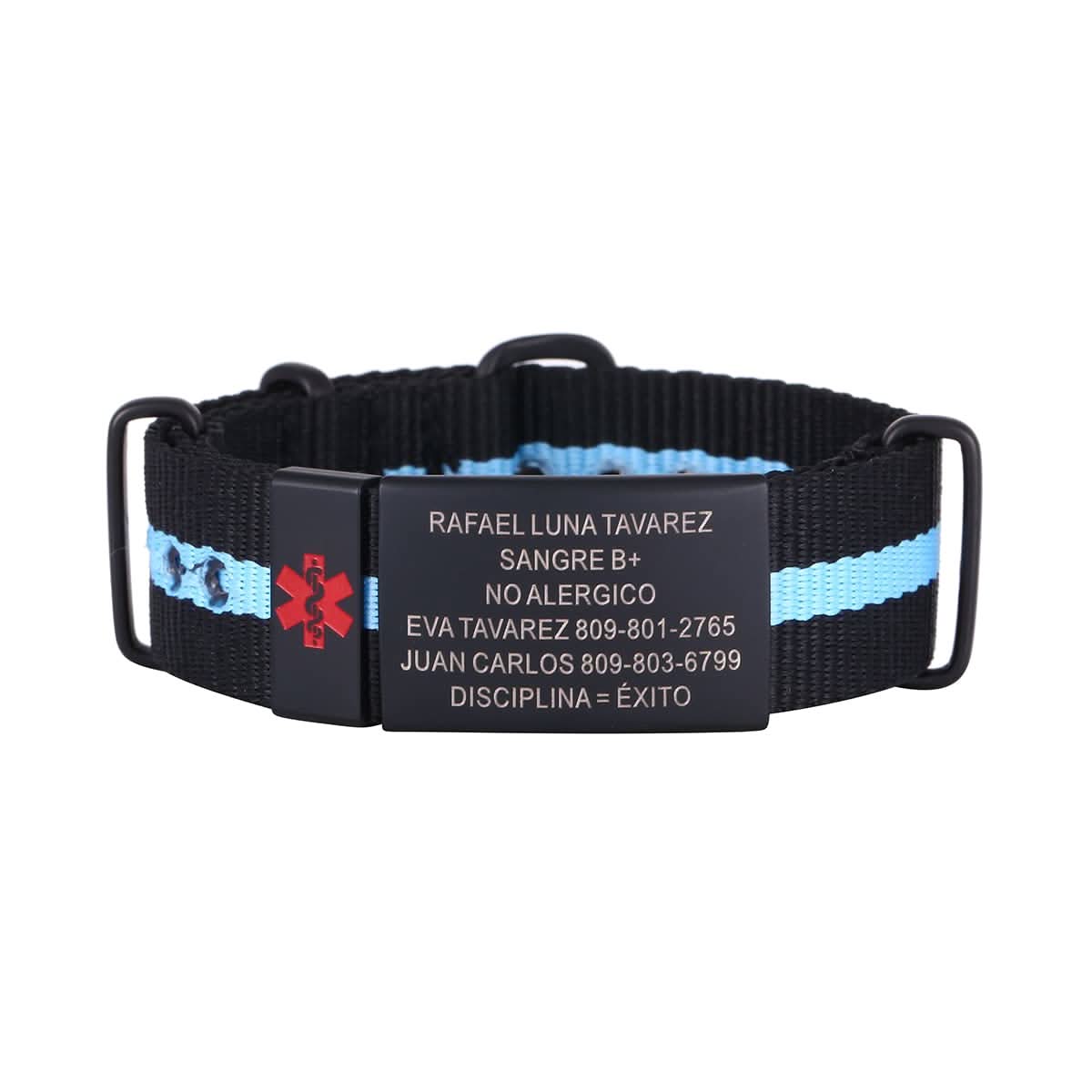 Personalized Engraved Medical Alert Bracelet – Unisex