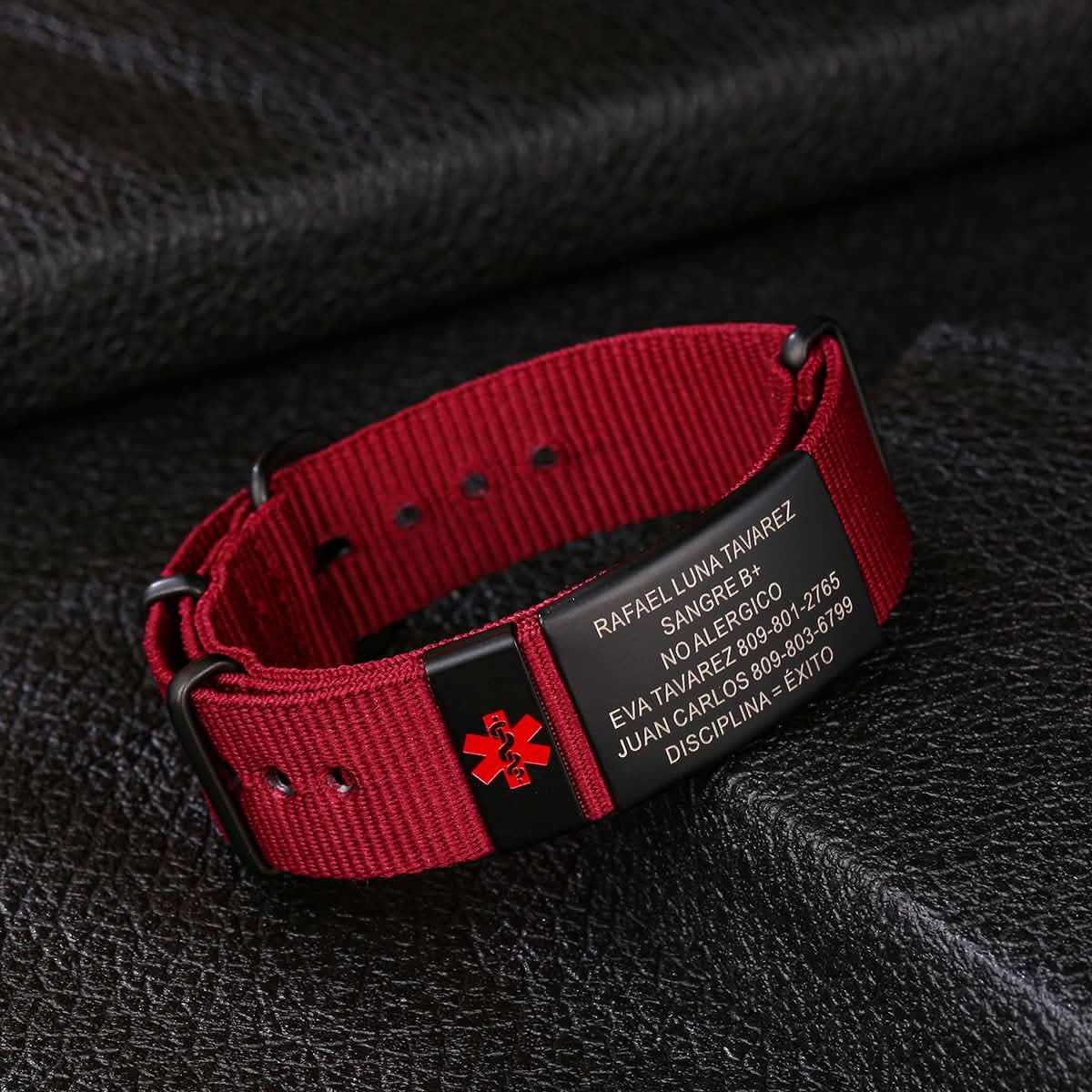 Personalized Engraved Medical Alert Bracelet – Unisex