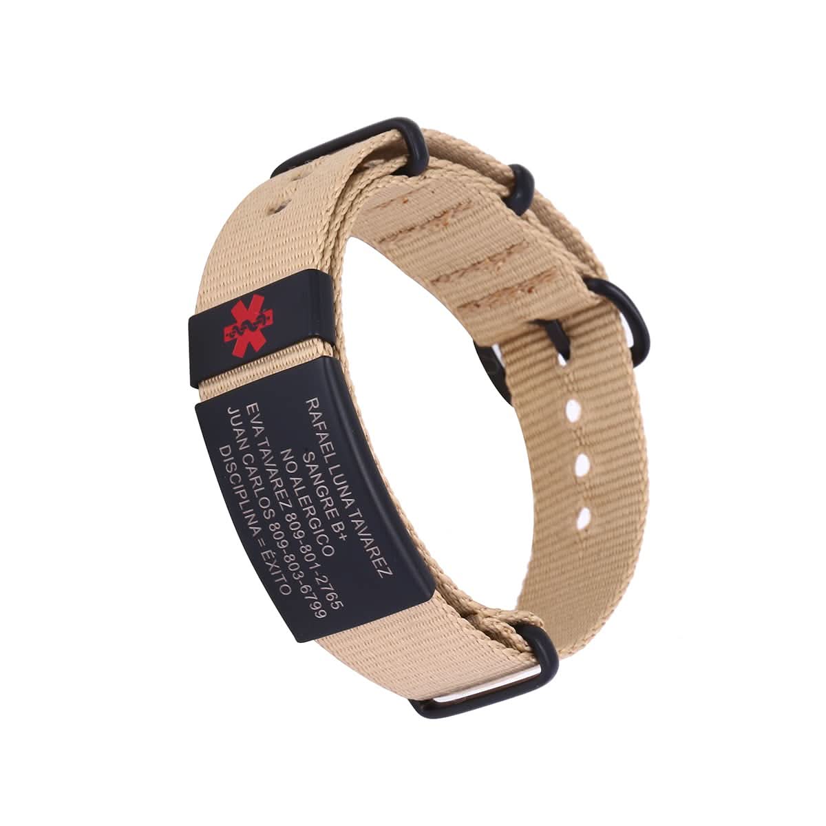 Personalized Engraved Medical Alert Bracelet – Unisex