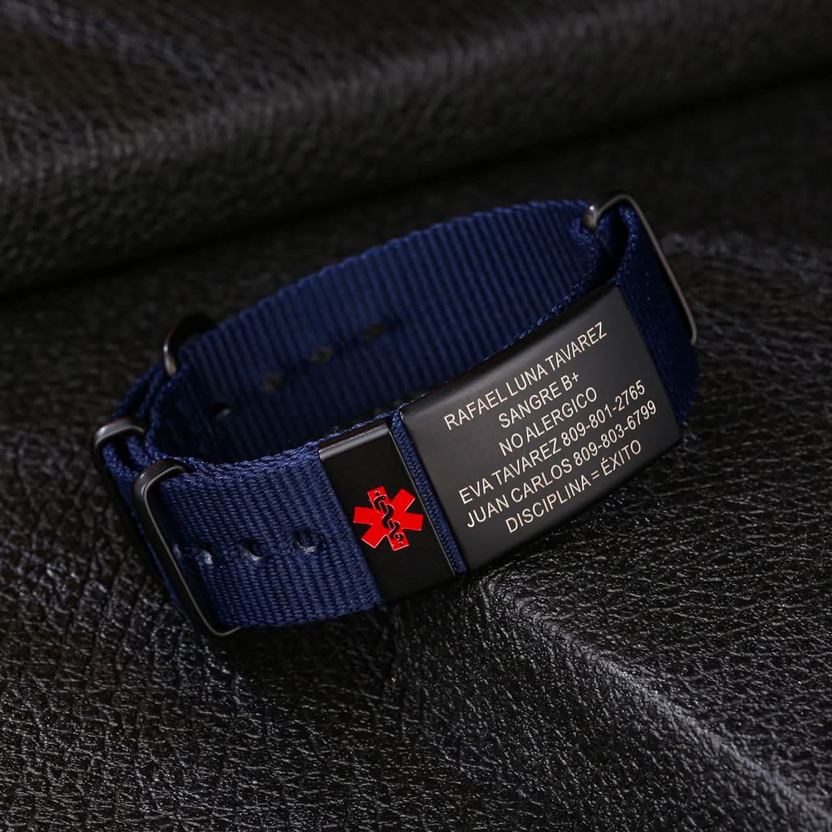 Personalized Engraved Medical Alert Bracelet – Unisex