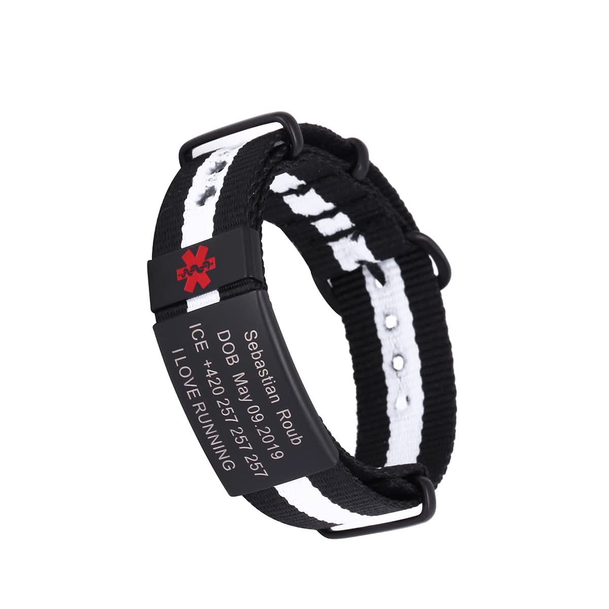 Personalized Engraved Medical Alert Bracelet – Unisex