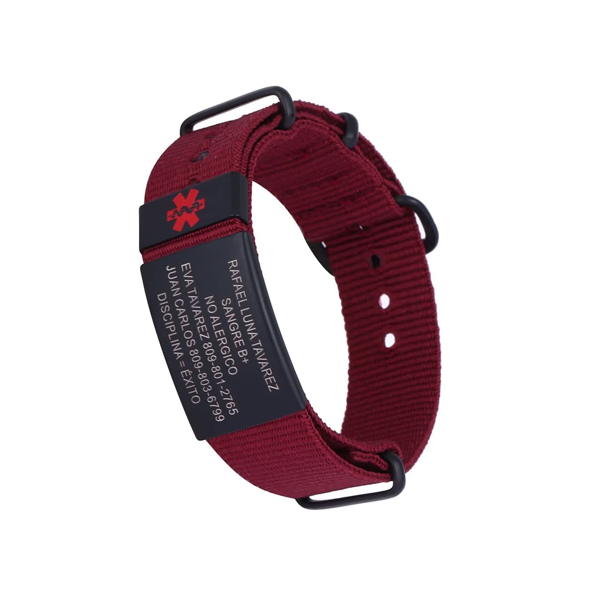 Personalized Engraved Medical Alert Bracelet – Unisex