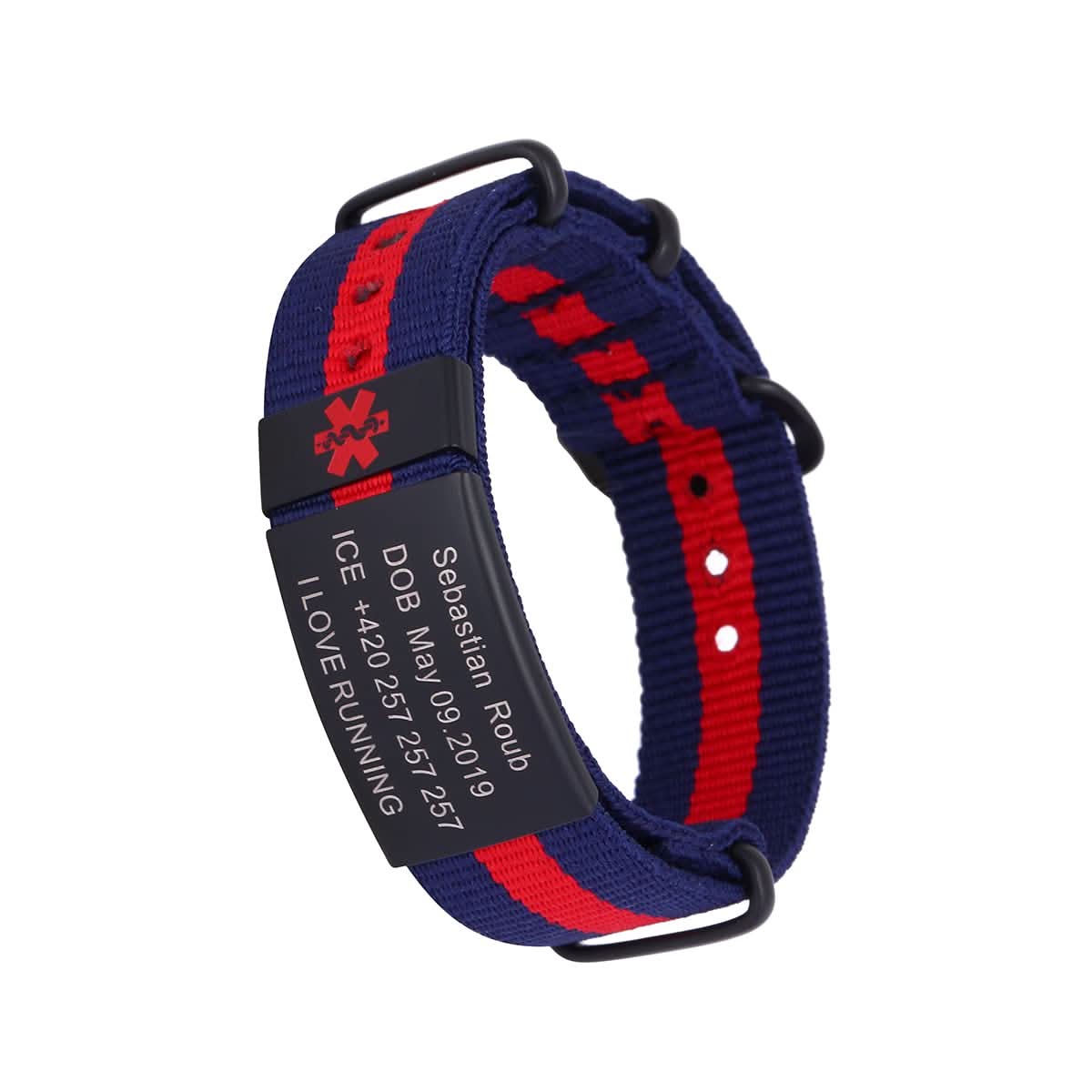 Personalized Engraved Medical Alert Bracelet – Unisex