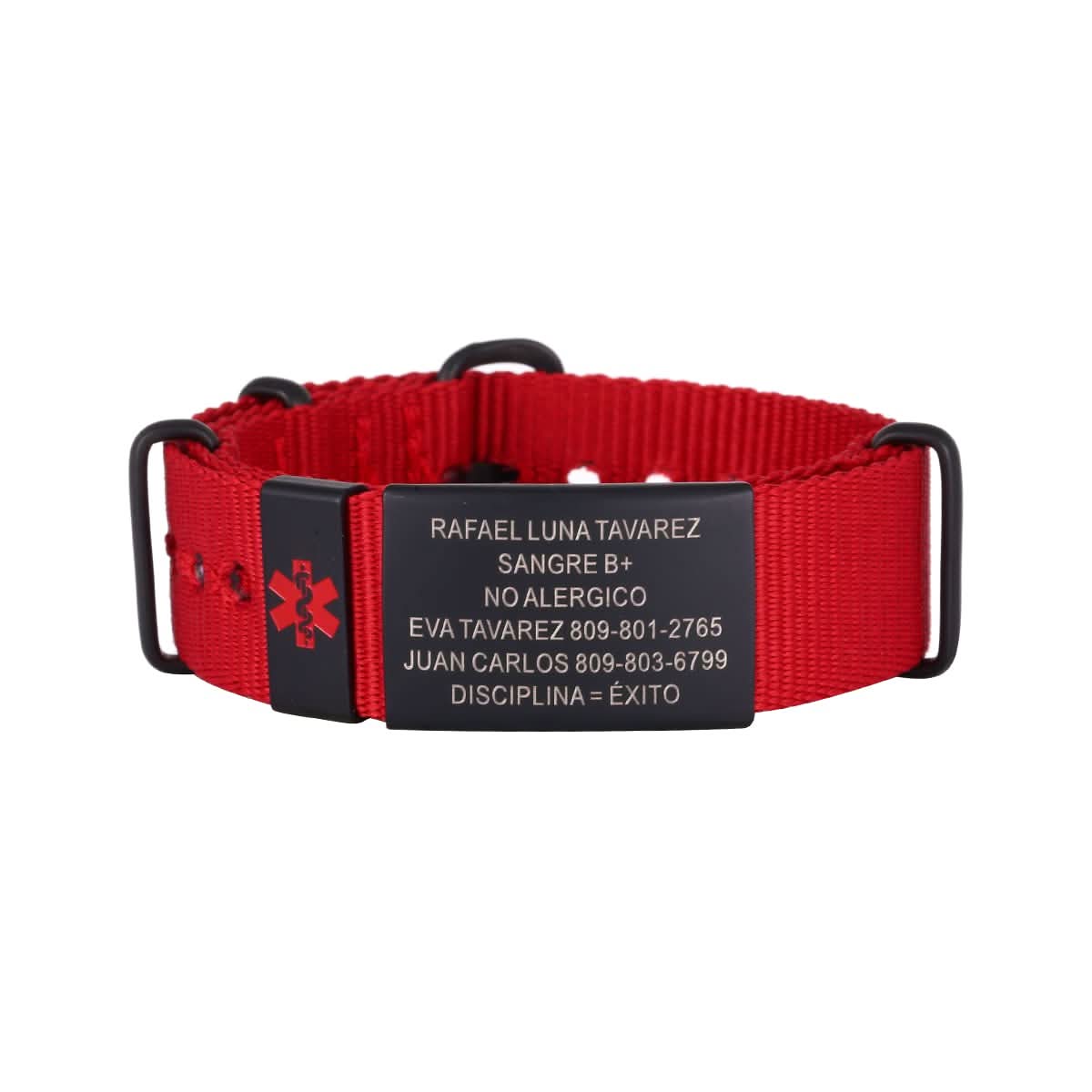 Personalized Engraved Medical Alert Bracelet – Unisex