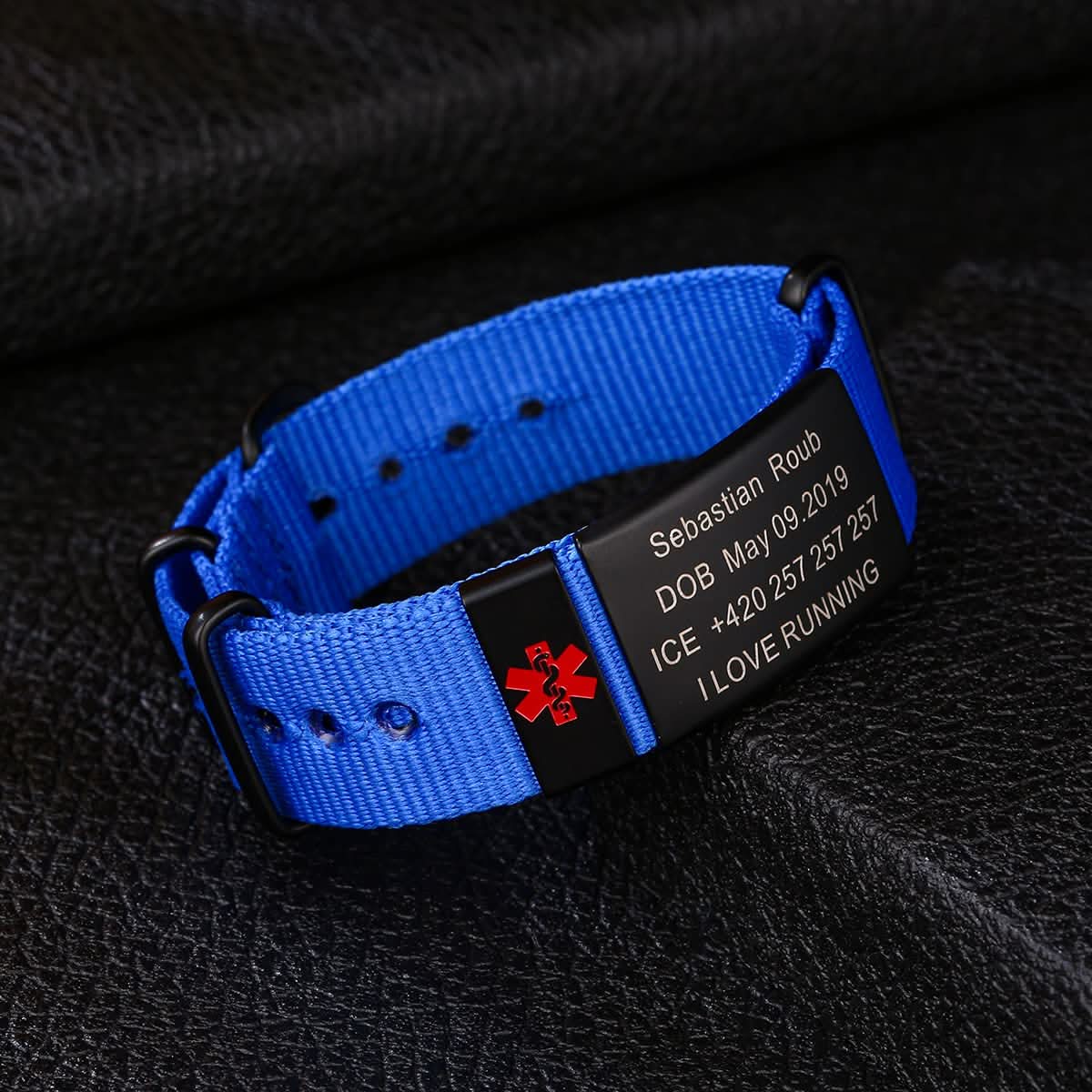 Personalized Engraved Medical Alert Bracelet – Unisex