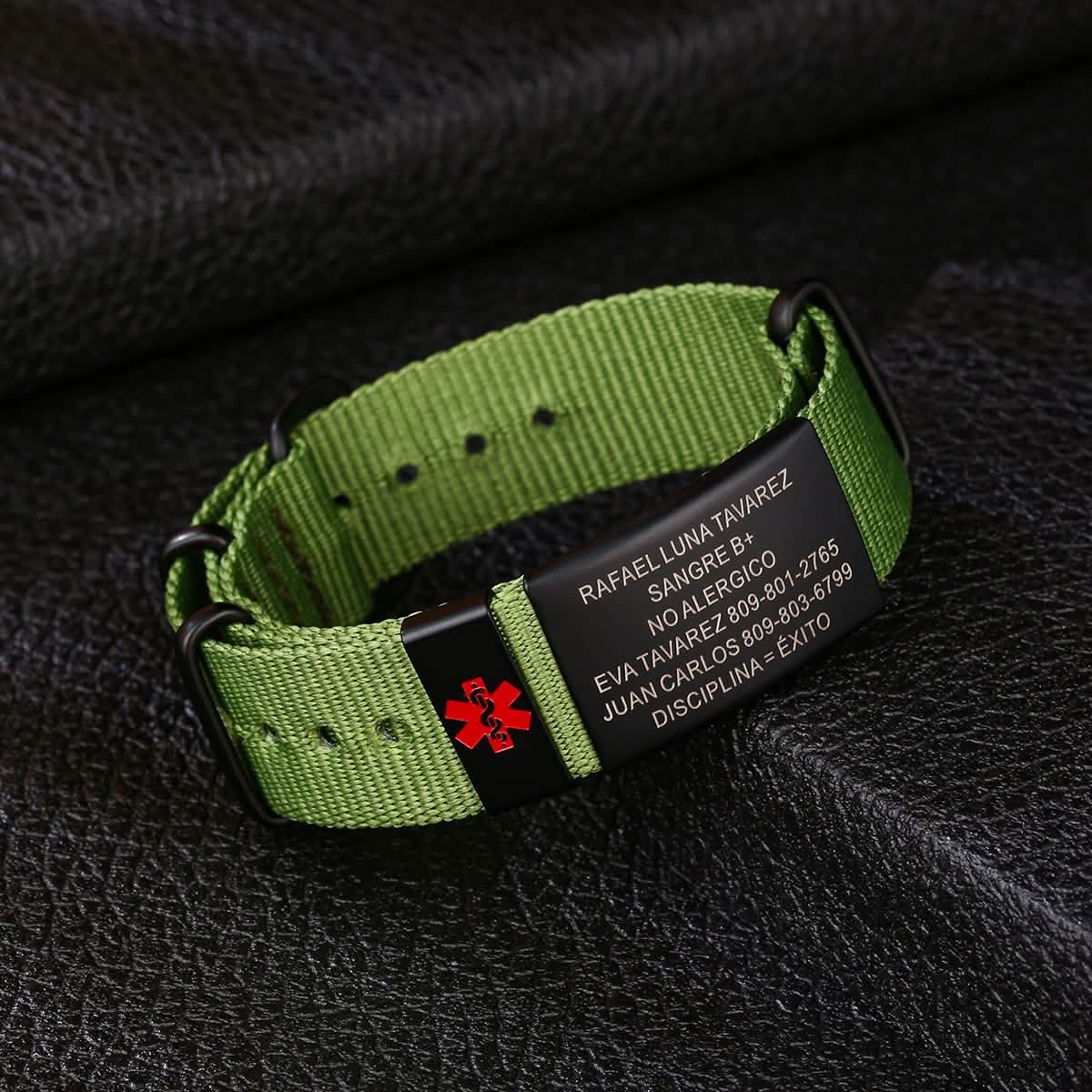 Personalized Engraved Medical Alert Bracelet – Unisex