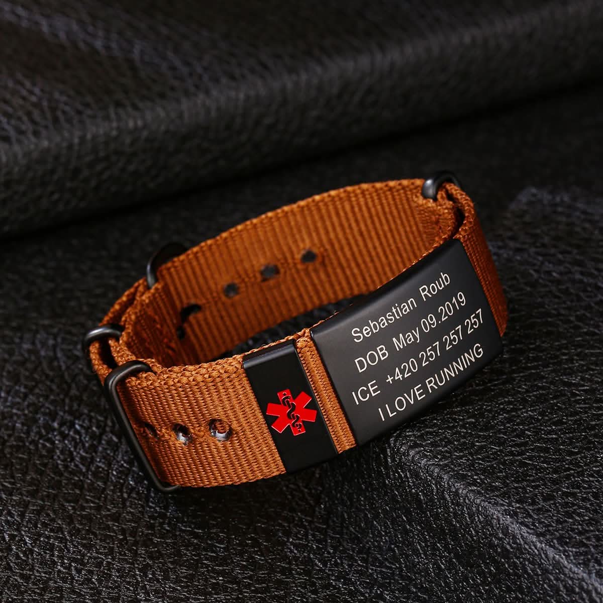Personalized Engraved Medical Alert Bracelet – Unisex