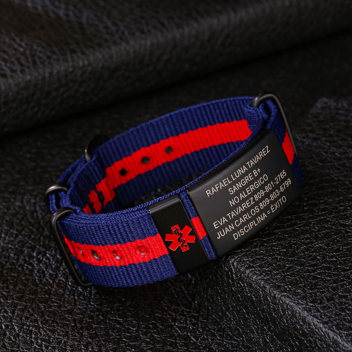 Personalized Engraved Medical Alert Bracelet – Unisex