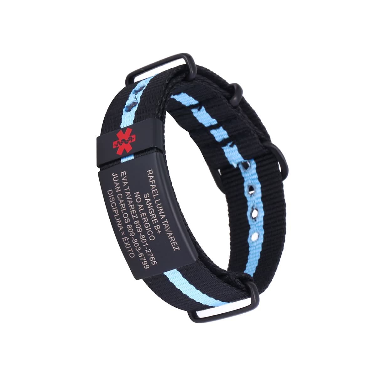 Personalized Engraved Medical Alert Bracelet – Unisex