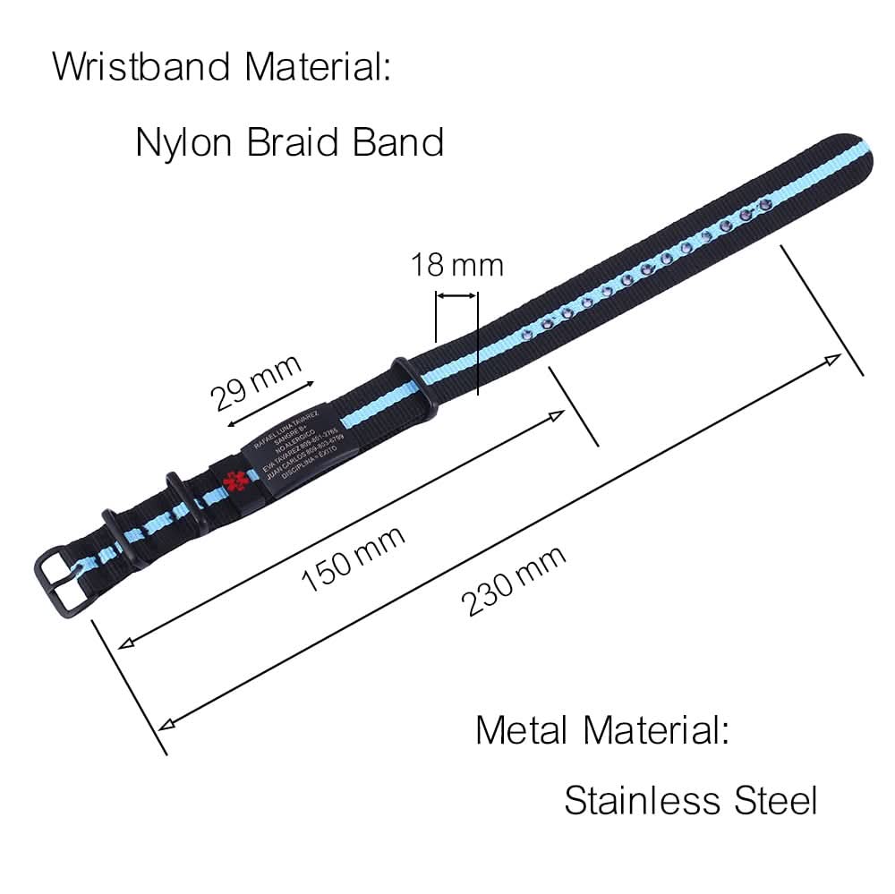 Personalized Engraved Medical Alert Bracelet – Unisex