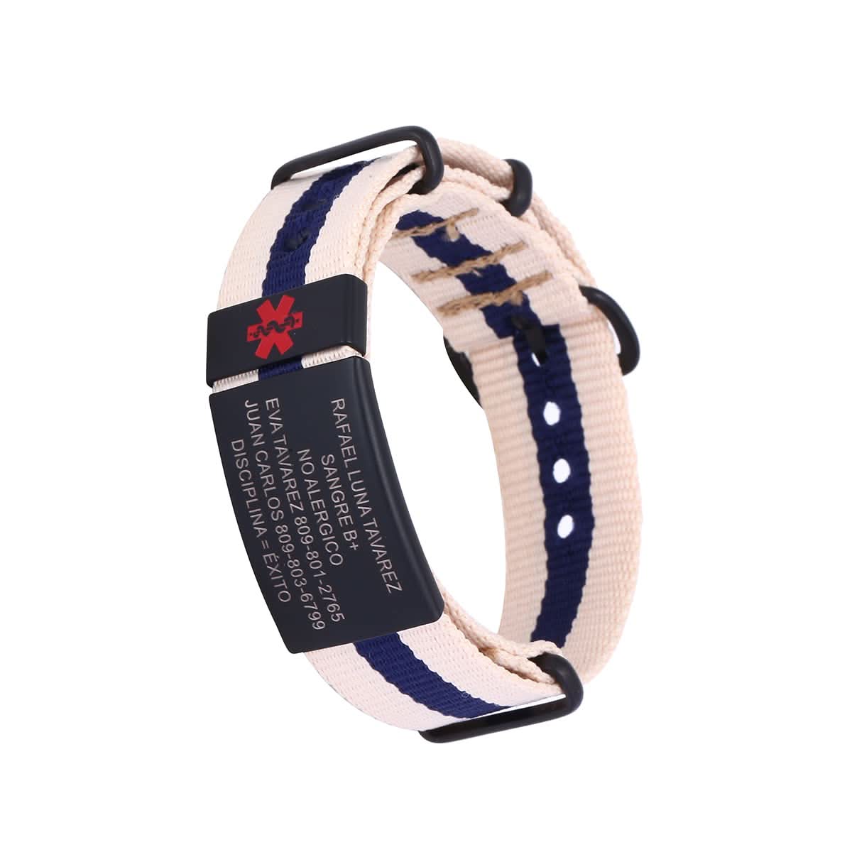 Personalized Engraved Medical Alert Bracelet – Unisex