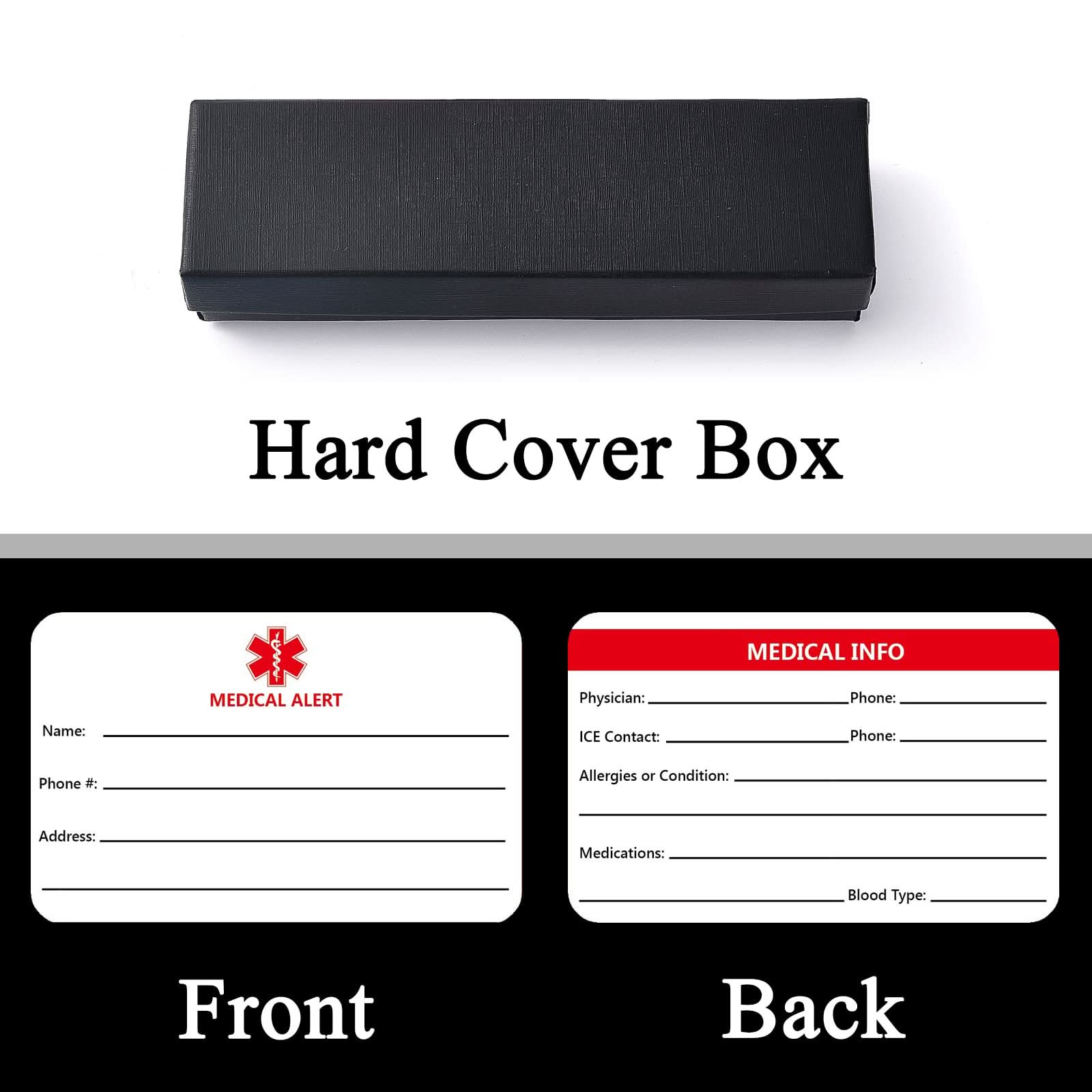 Personalized Engraved Medical Alert Bracelet – Unisex