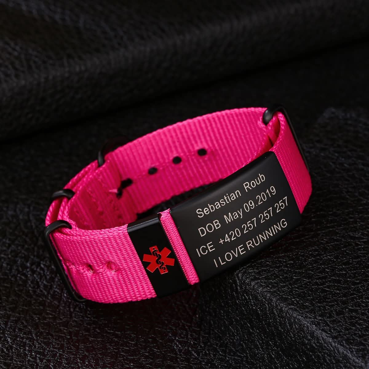 Personalized Engraved Medical Alert Bracelet – Unisex