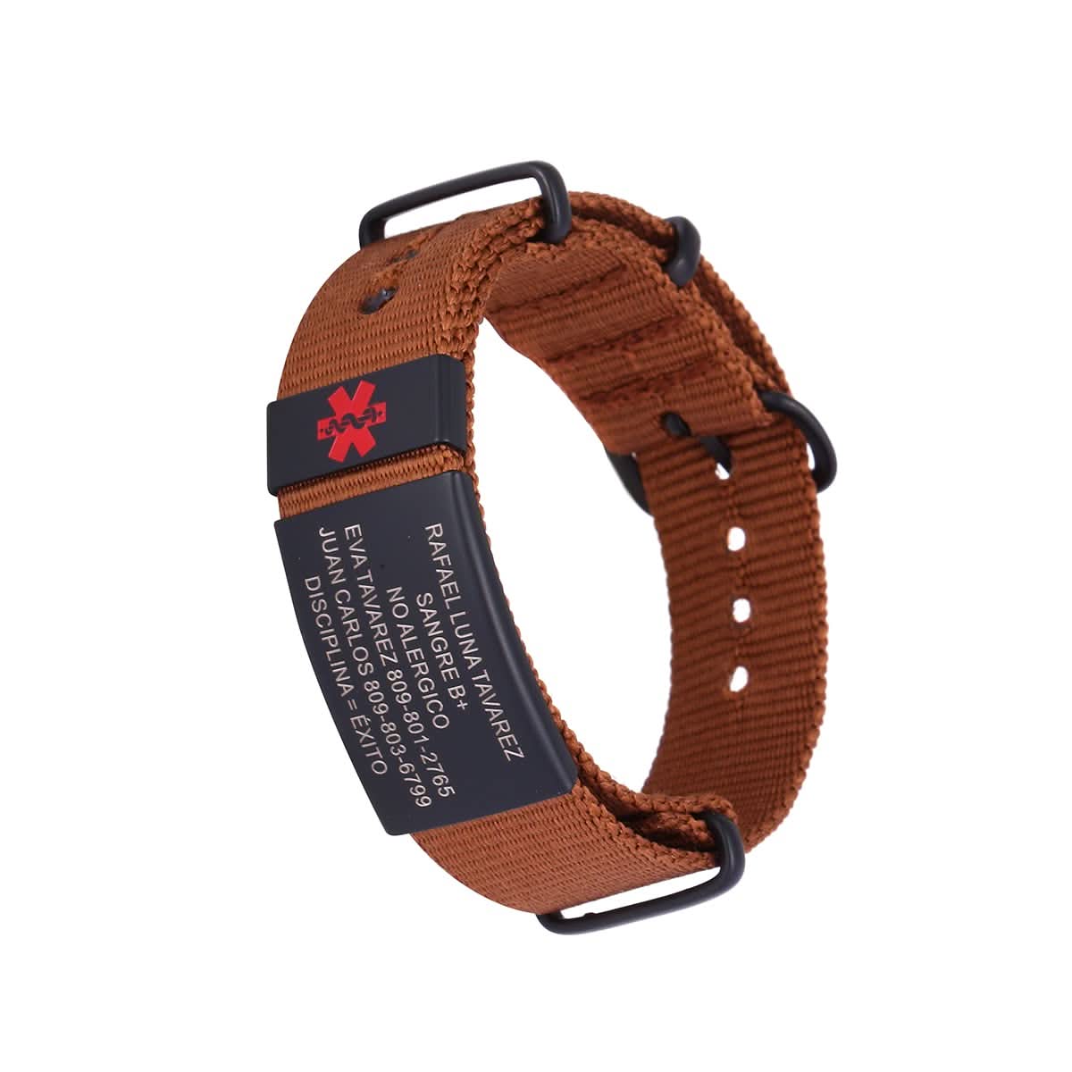 Personalized Engraved Medical Alert Bracelet – Unisex