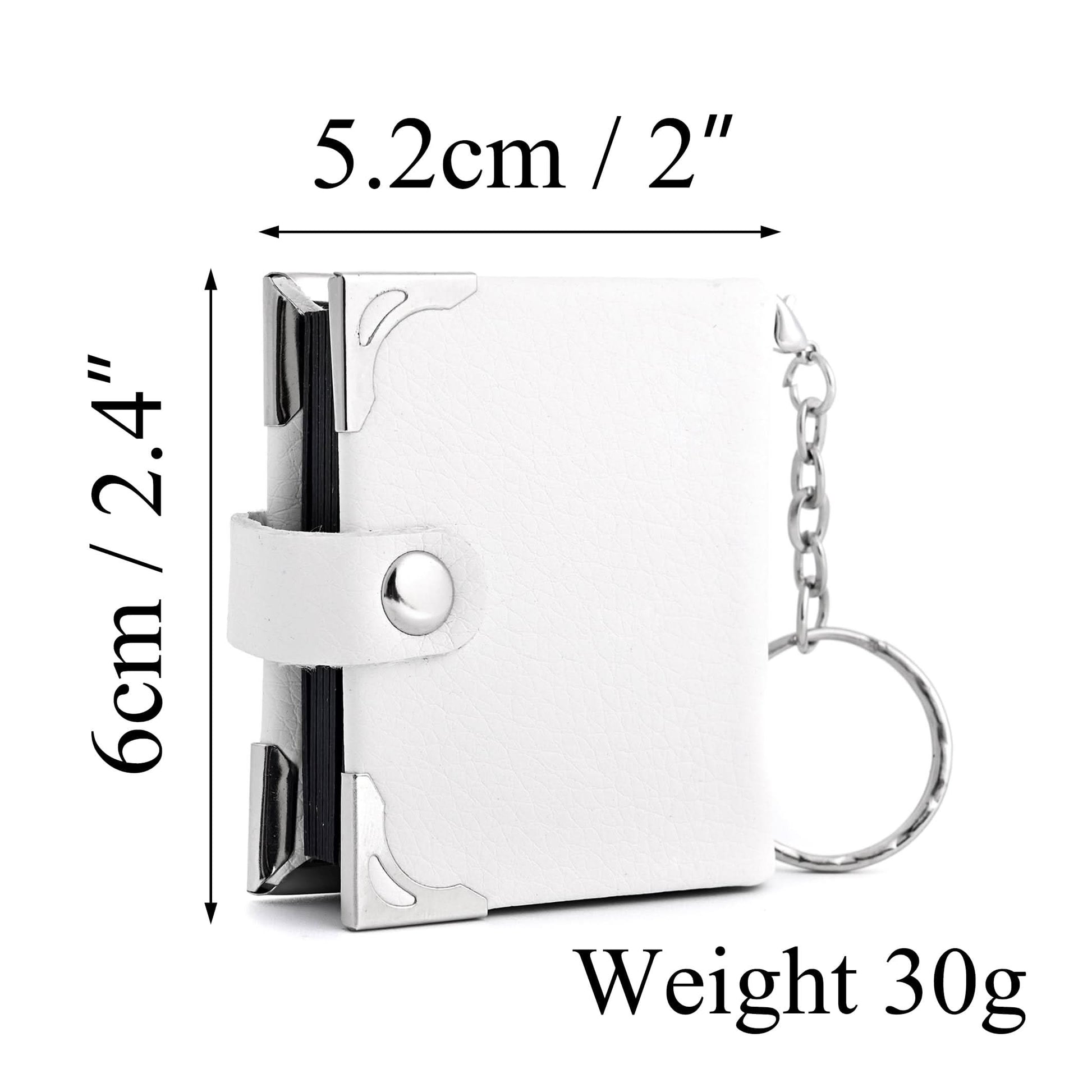 Custom Leather Photo Keychain – Mini Album Gift