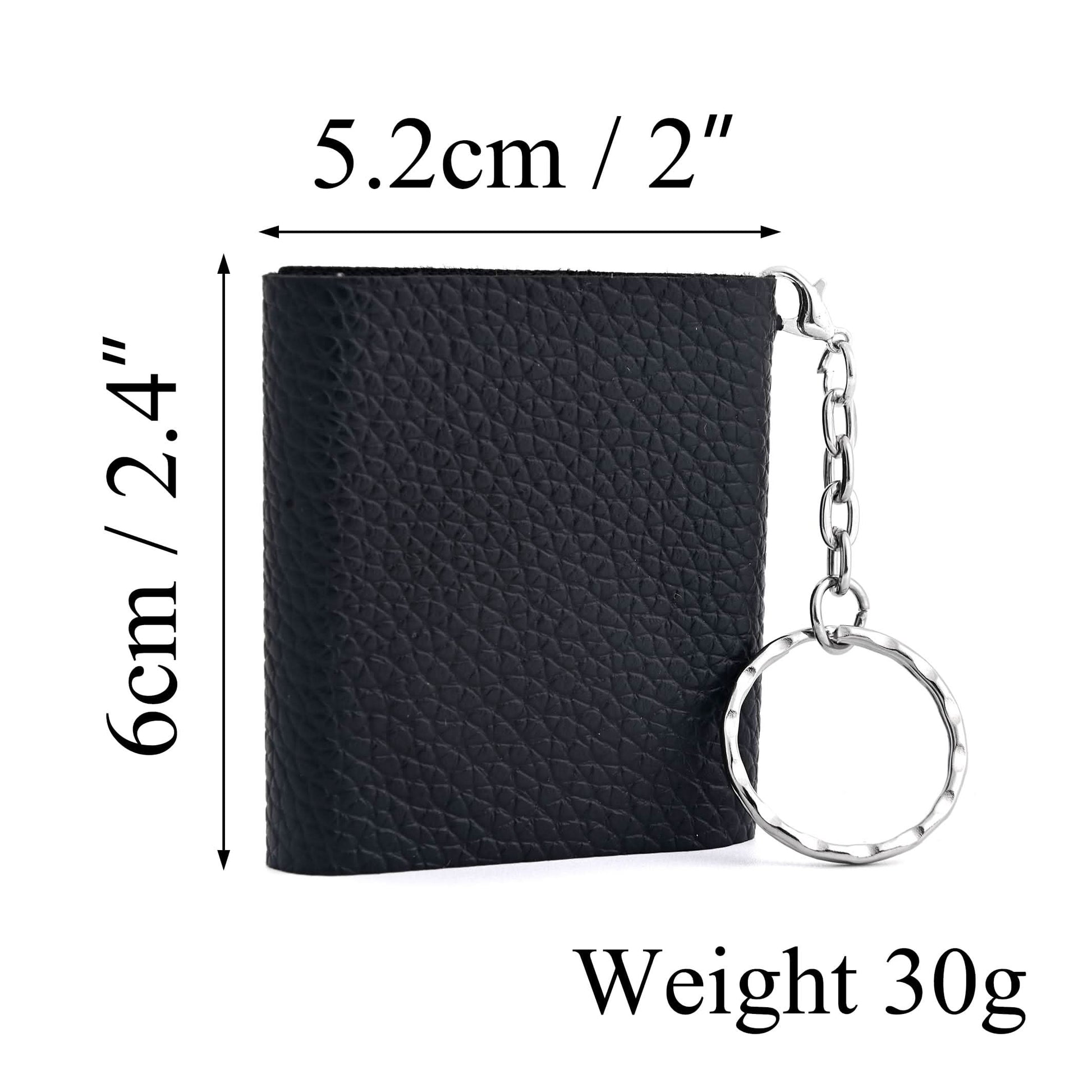 Custom Leather Photo Keychain – Mini Album Gift