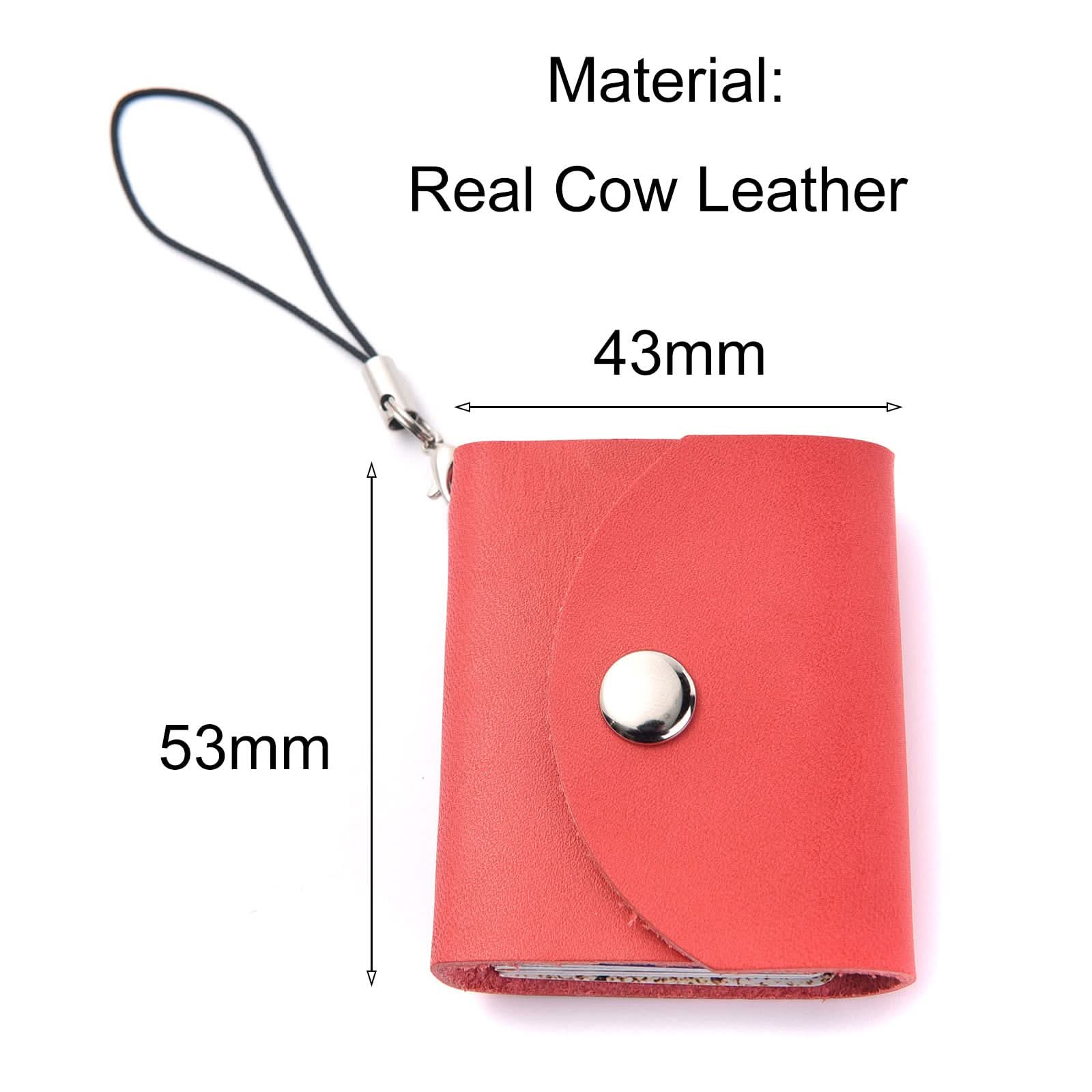 Custom Mini Leather Photobook Keychain – 12 Photo Album