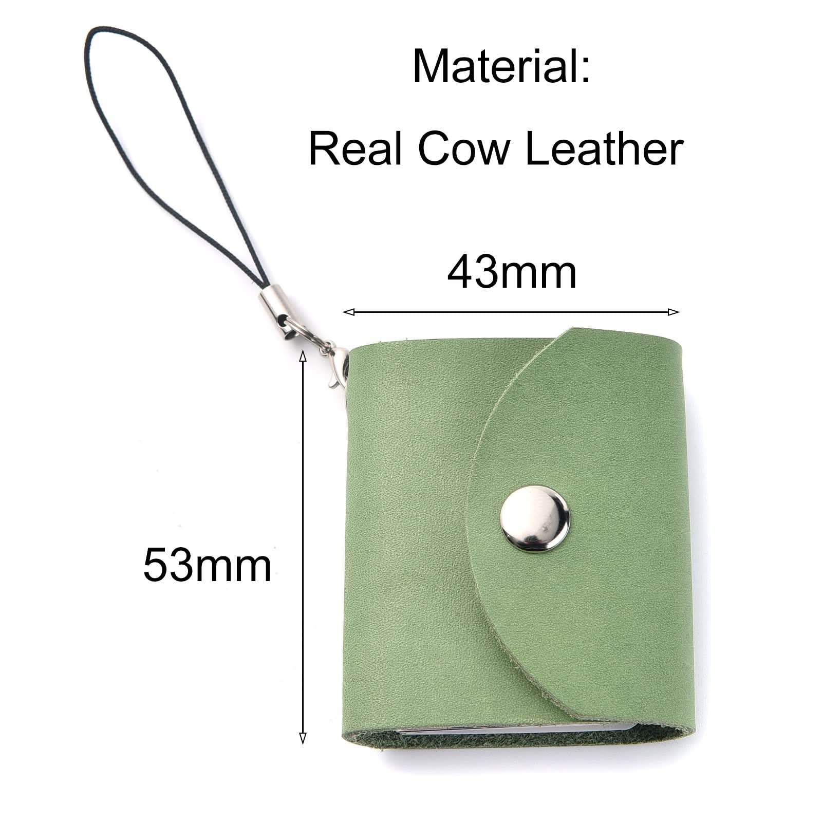 Custom Mini Leather Photobook Keychain – 12 Photo Album