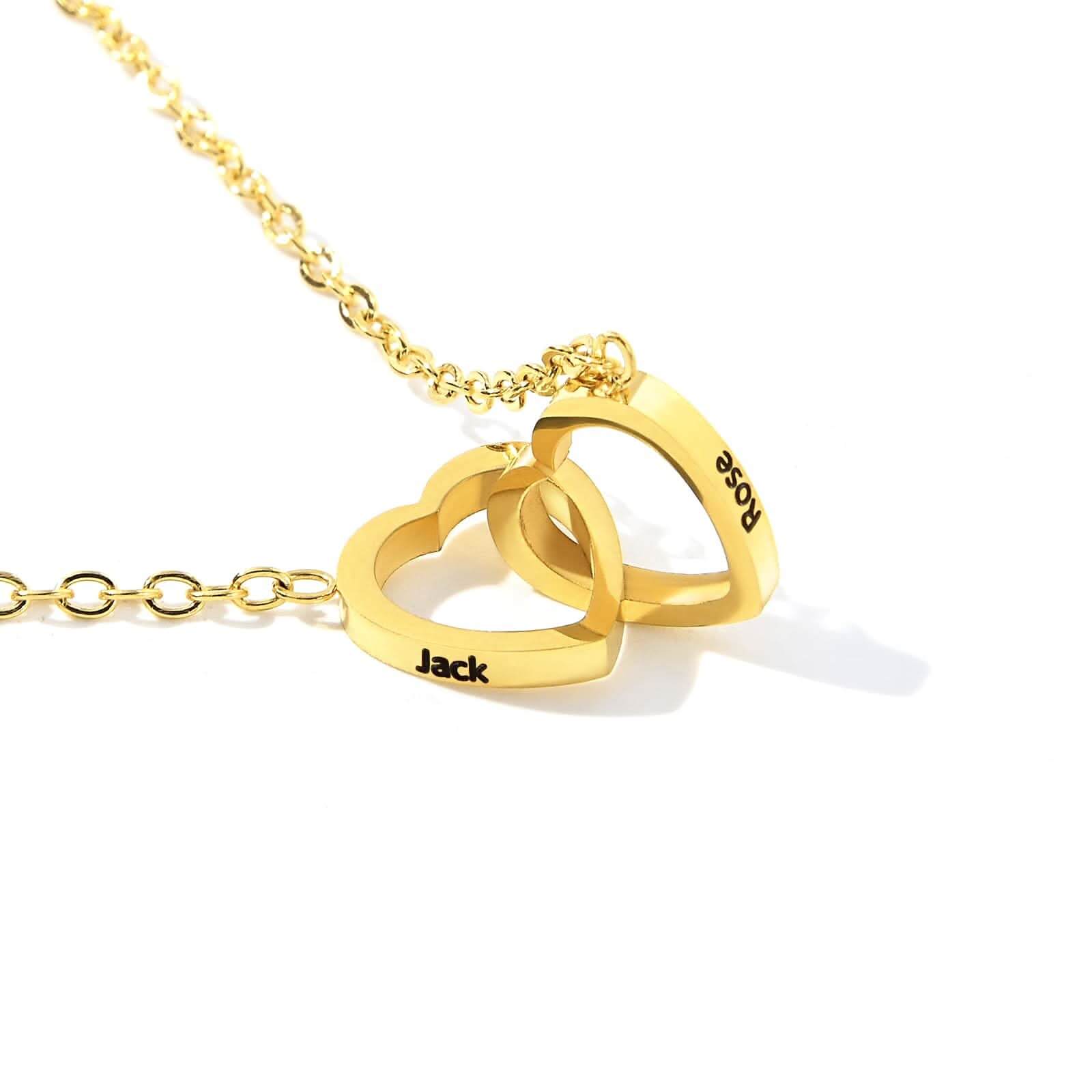 Eternal Rose Gift Box: Custom Engraved Heart Necklace & Preserved Real Rose