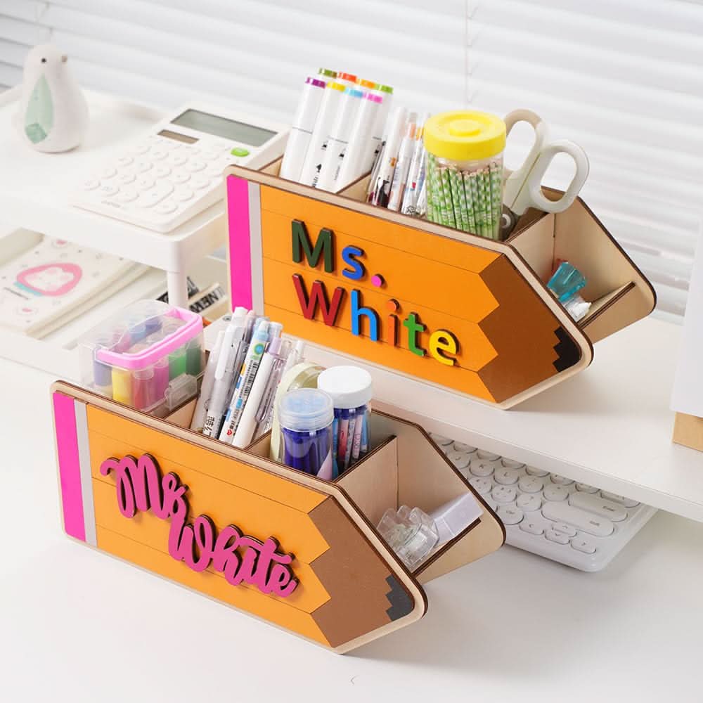 Pencil Desk Organizer – Pen & Pencil Holder