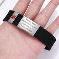 Custom Sport Medical Alert Bracelet – Free Engraving
