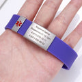 Custom Sport Medical Alert Bracelet – Free Engraving