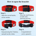 Custom Sport Medical Alert Bracelet – Free Engraving