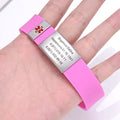 Custom Sport Medical Alert Bracelet – Free Engraving