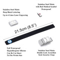 Custom Sport Medical Alert Bracelet – Free Engraving
