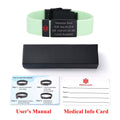 Custom Sport Medical Alert Bracelet – Free Engraving