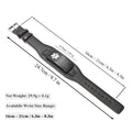 Personalized Men's Genuine Leather Medical ID Bracelet