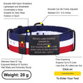 Personalized Engraved Medical Alert Bracelet – Unisex