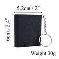Custom Leather Photo Keychain – Mini Album Gift