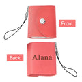 Custom Mini Leather Photobook Keychain – 12 Photo Album